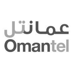Omantel telecommunications partner logo